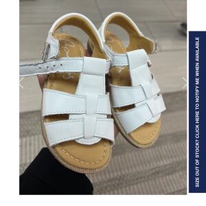 Worn once toddler sandals